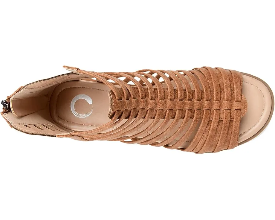 Сандалии Journee Collection Delilah на скрытом клине с пеной Comfort Foam