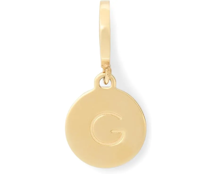 Подвеска Kate Spade New York Mini G с цирконием и застёжкой-карабином