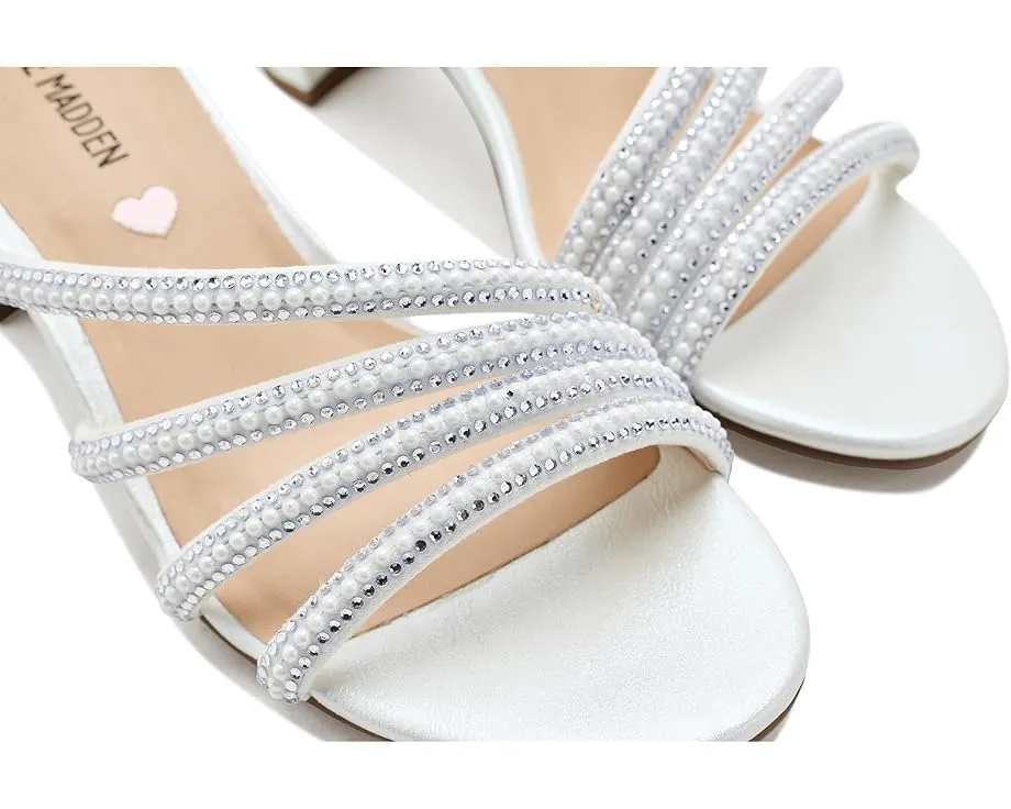 Детские сандалии Steve Madden Kids Haze с ремешками, украшенными стразами
