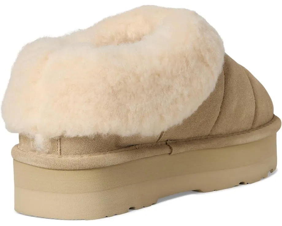Уютные тапочки Bearpaw Ari из замши с подкладкой из овчины