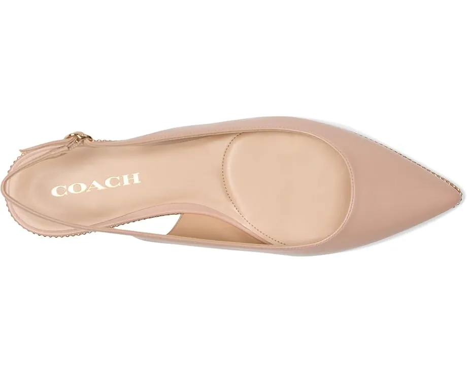 COACH Туфли-лодочки Claire из кожи с ремешком на щиколотке