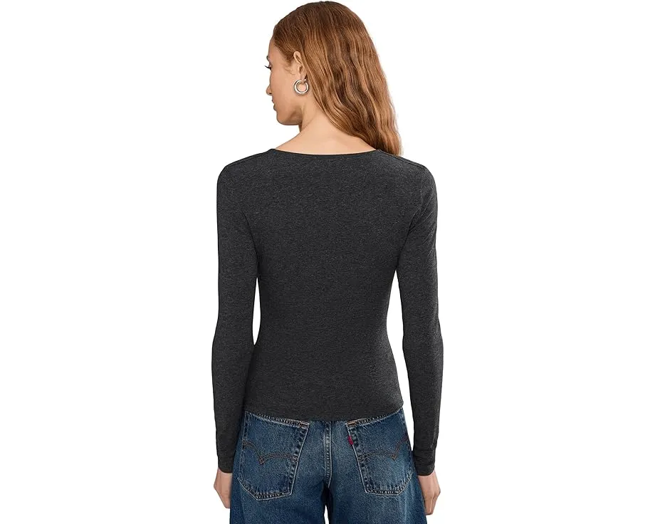 Топ Madewell Slinky с V-образным вырезом