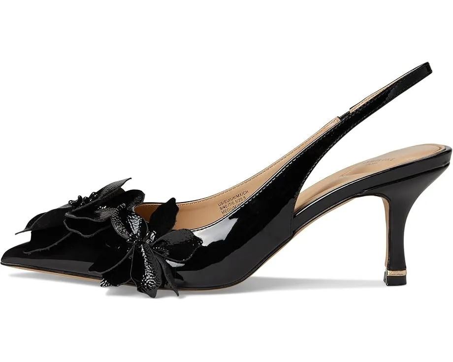 Босоножки Davia на шпильке с острым носком и цветочным декором