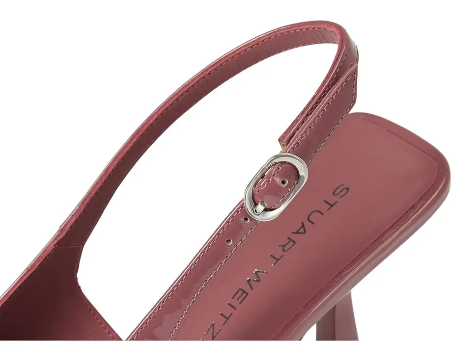 Туфли Val Slingback 85 Stuart Weitzman на шпильке с открытым мысом