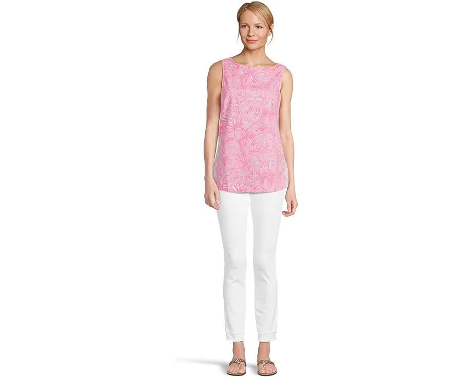 Туника Palmita с уникальным принтом от бренда Lilly Pulitzer