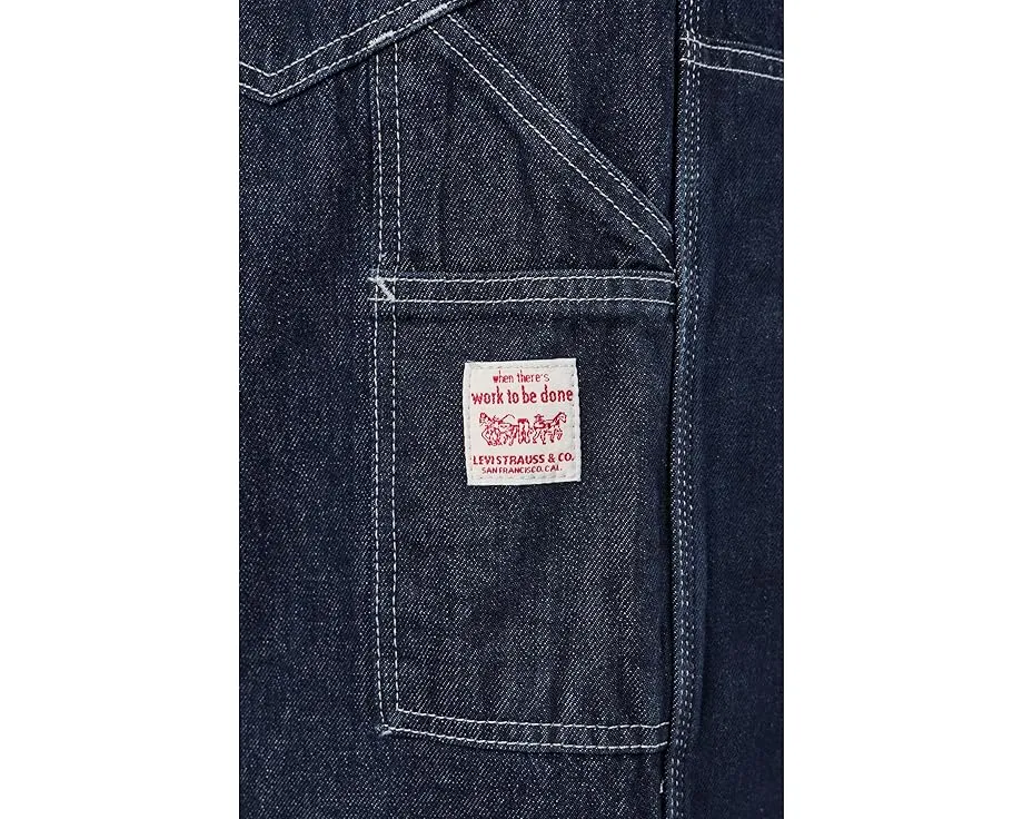 Джинсы Levi's Premium 568 Loose Straight Double Knee из плотного денима