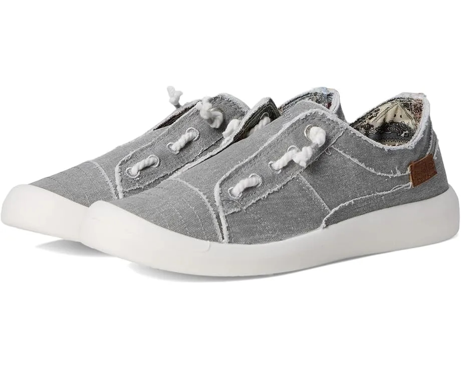 Слипоны Blowfish Malibu Beachside с льняным верхом и стелькой EVA