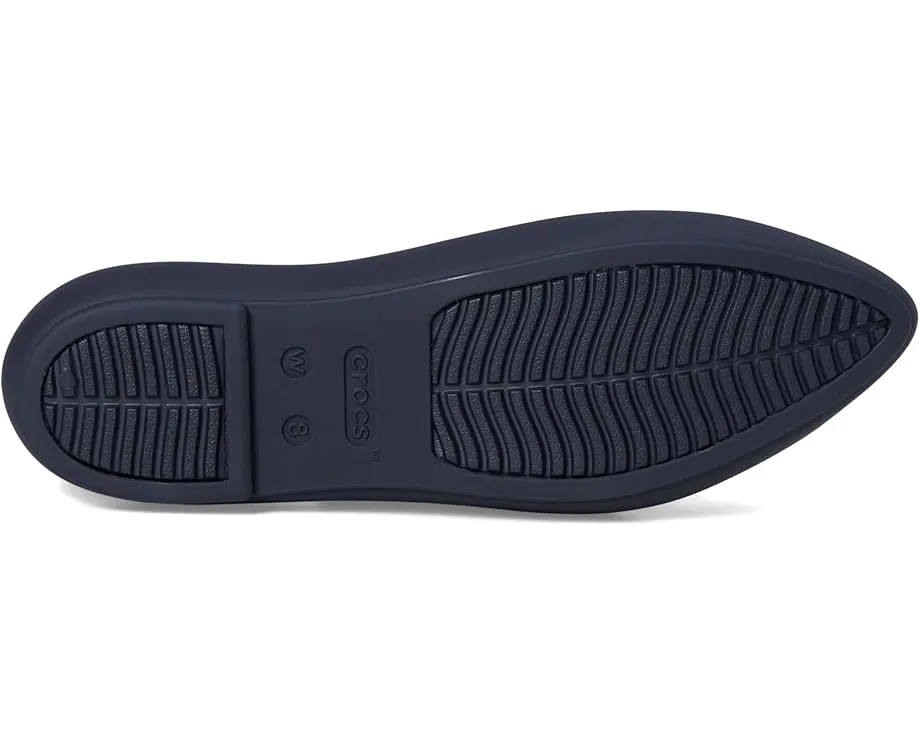 Crocs Туфли Brooklyn Pointed Flat с закругленным квадратным носком