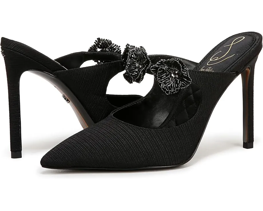 Туфли Sam Edelman Amelie с вышитым цветочным узором и каблуком-шпилькой