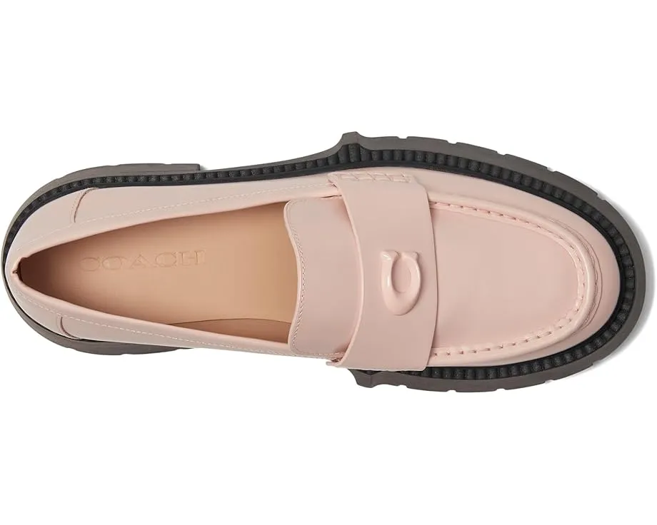 Лоферы Leah на платформе от COACH из гладкой кожи с амортизирующей стелькой