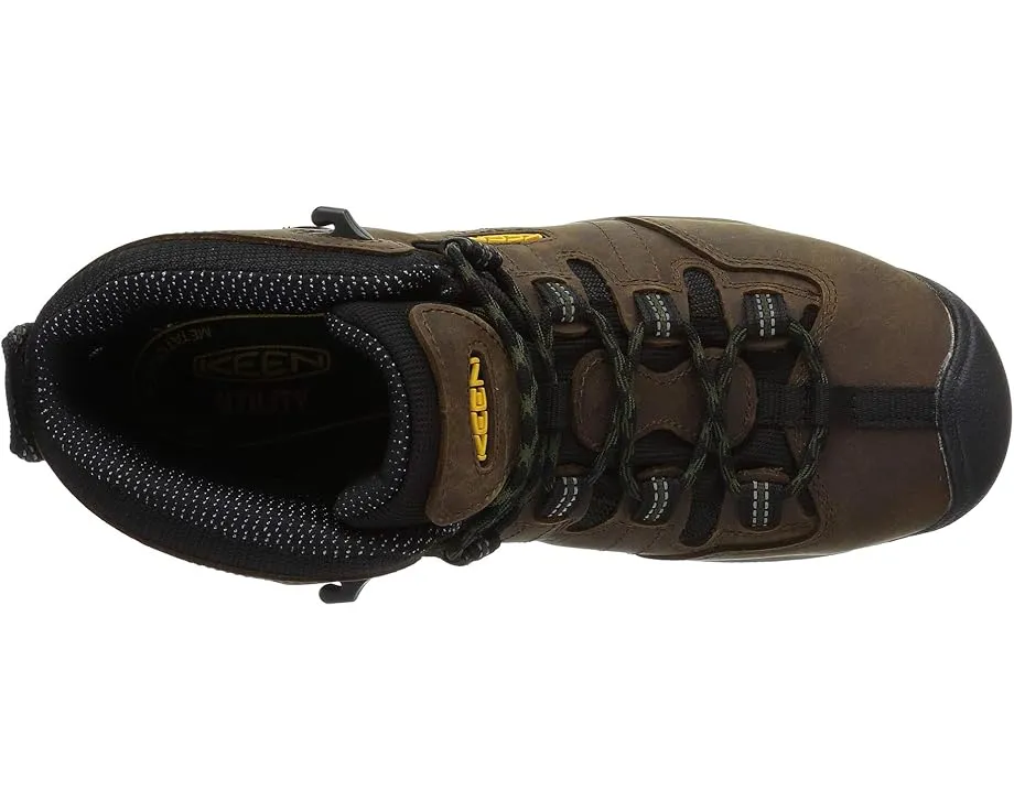 Рабочие ботинки KEEN Utility Detroit XT Mid с водонепроницаемой мембраной и стальным носком