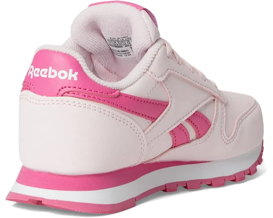 Кроссовки Reebok Classic Leather для детей с металлическим блеском