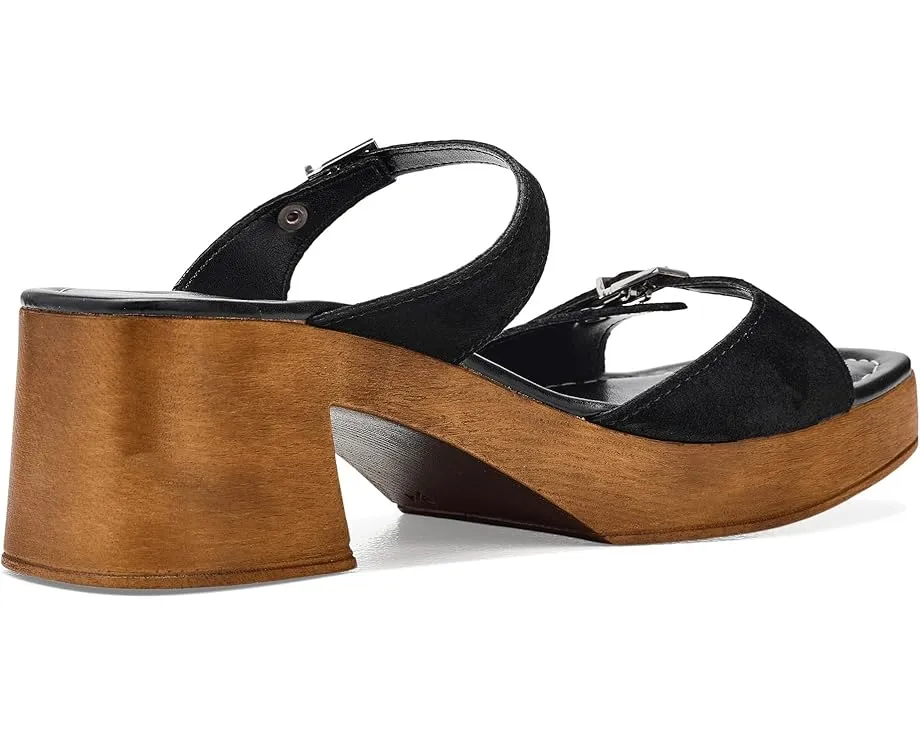 Клоги Beck с пряжкой на деревянной подошве и квадратным носком Free People