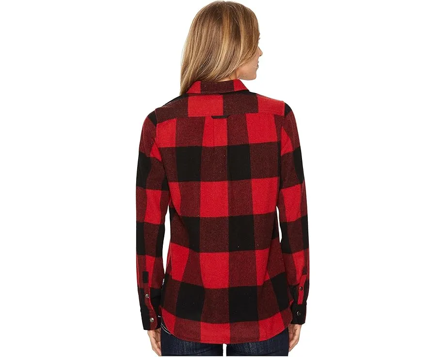 Рубашка Canada Shirt от Fjällräven из фланели с добавлением шерсти