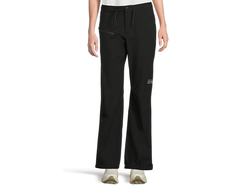 Штаны Mountain Hardwear Stretch Ozonic из переработанного полиэстера с боковыми молниями