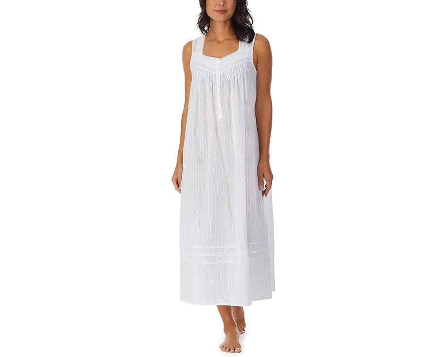 Ночная сорочка Eileen West без рукавов из хлопка длиной 50 дюймов