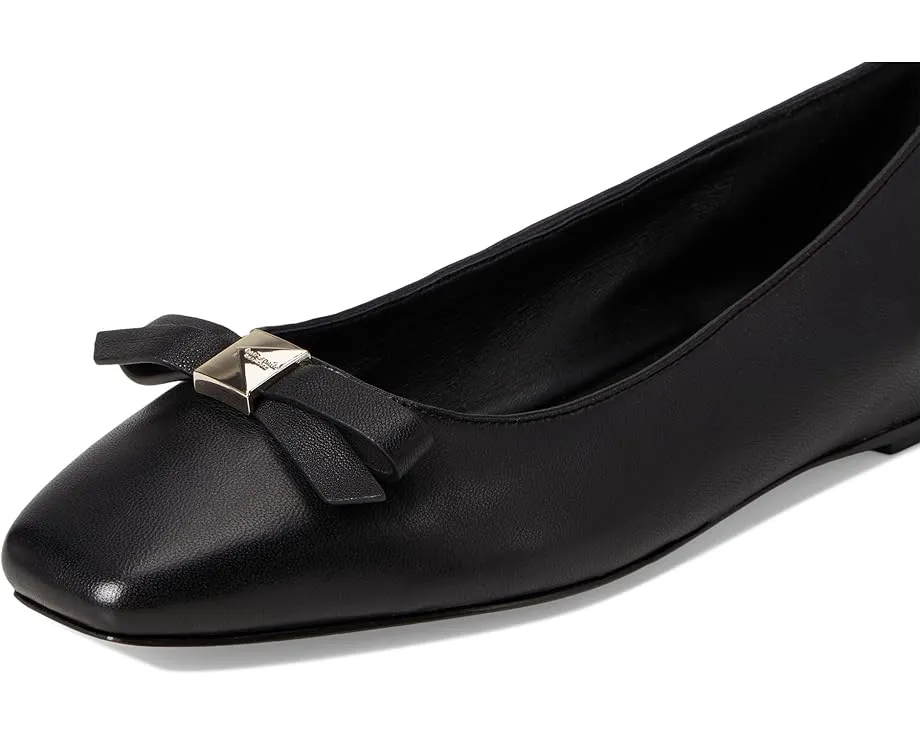 Балетки Kate Spade New York Deco Bow из гладкой кожи с бантом