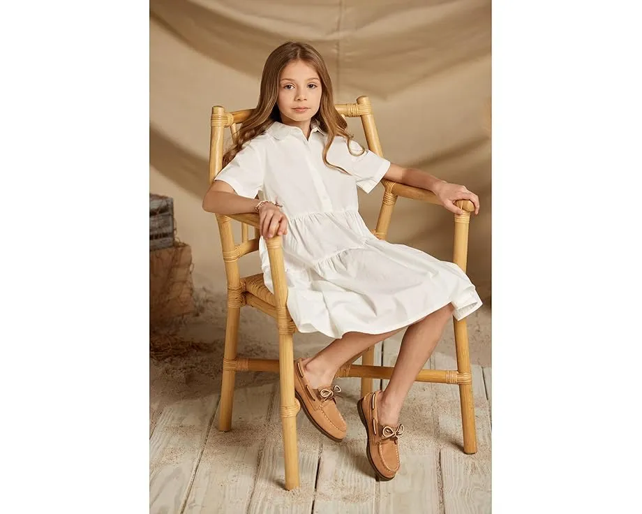 Детские лодочные туфли Sperry Kids Authentic Original с ручной строчкой Tru-Moc