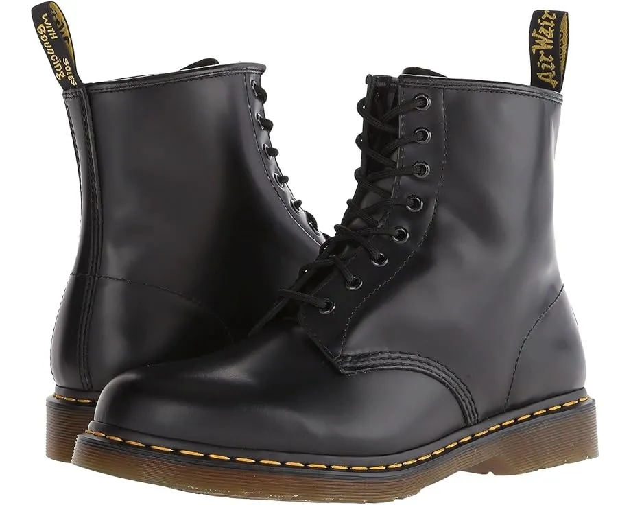 Ботинки Dr. Martens 1460 на шнуровке из гладкой кожи с воздушной подошвой