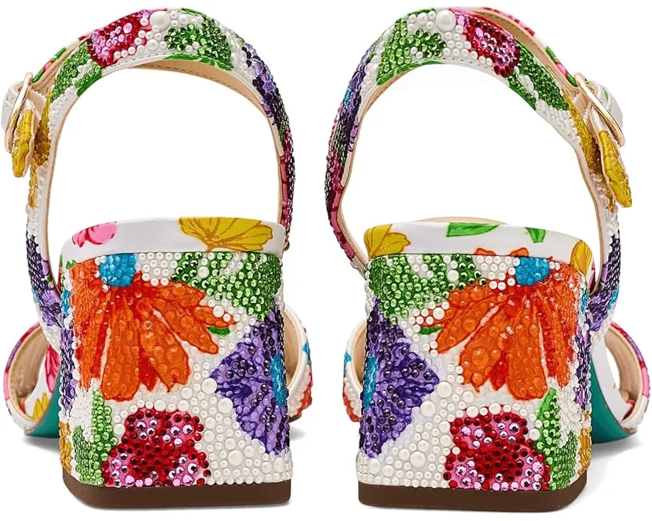 Босоножки Tamy на каблуке с квадратным мысом и ремешком от Blue by Betsey Johnson