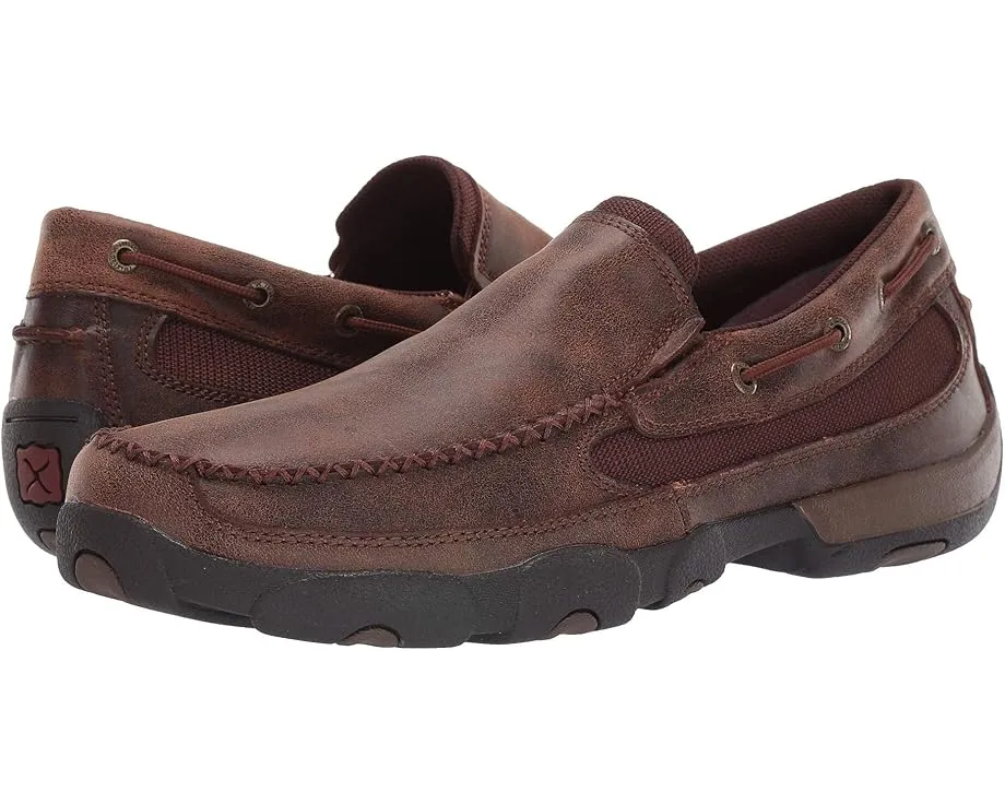 Мокасины Twisted X MDMS009 из состаренной кожи с композитной стелькой XD