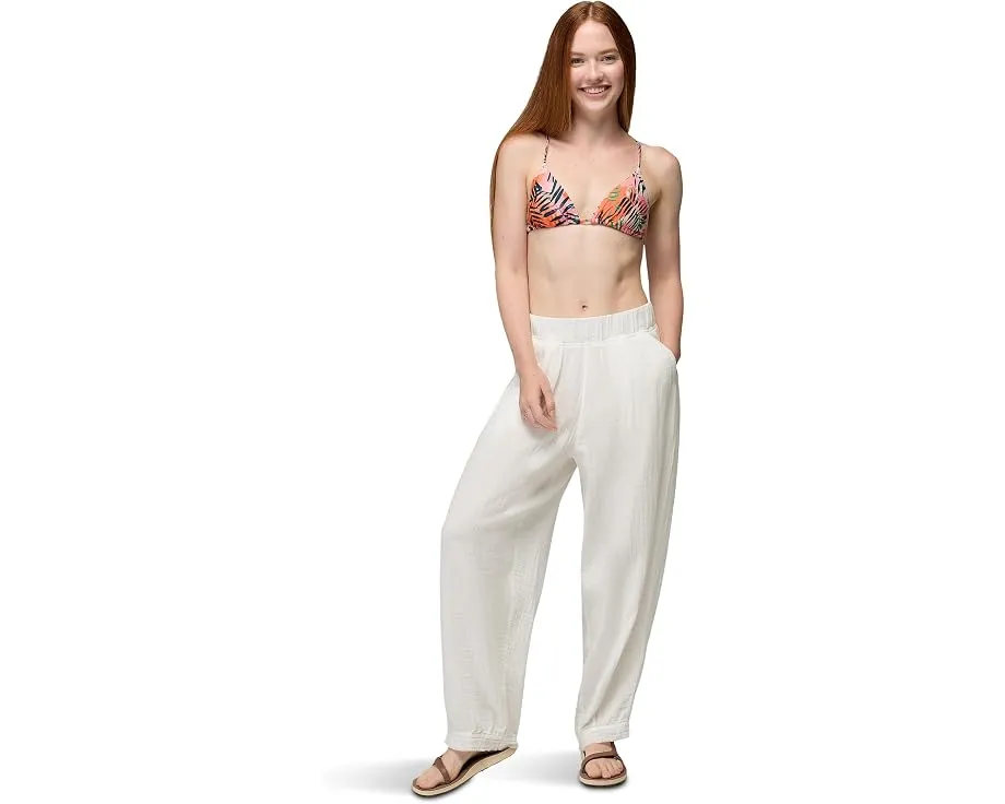 Брюки Prana Hideaways Pants из органического хлопка с бахромой
