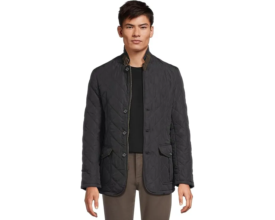 Стеганая куртка Barbour Quilted Lutz с классическим тартаном и вентиляцией
