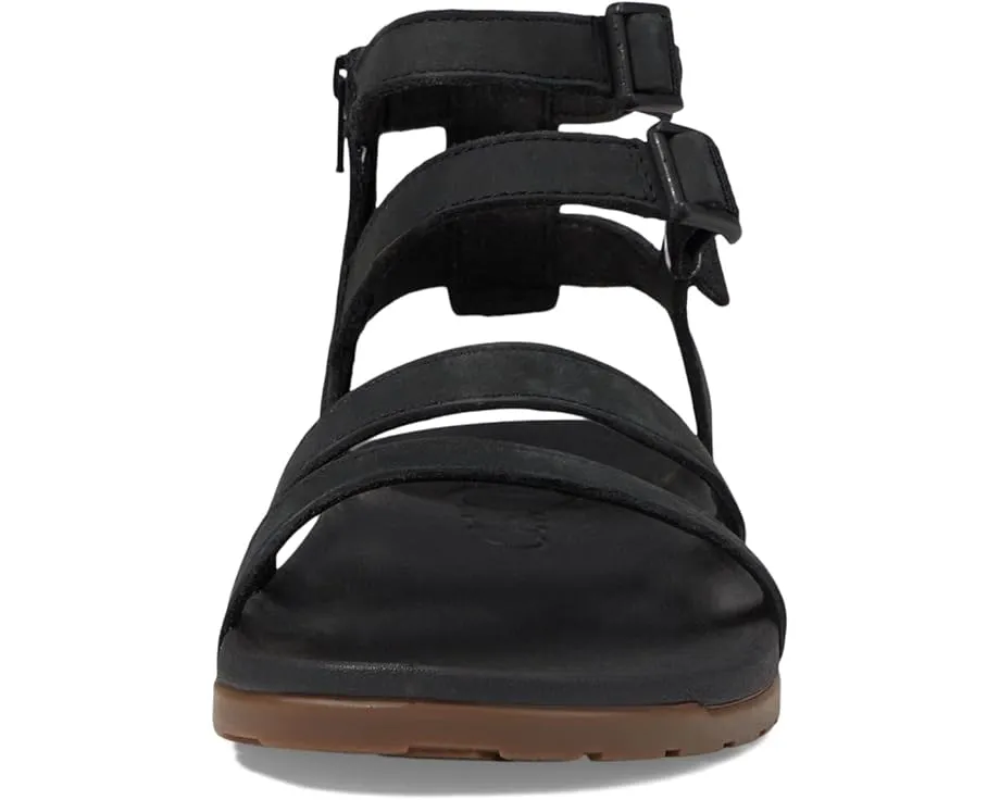 Высокие сандалии Chaco Lowdown Leather Strappy High из мягкой замши