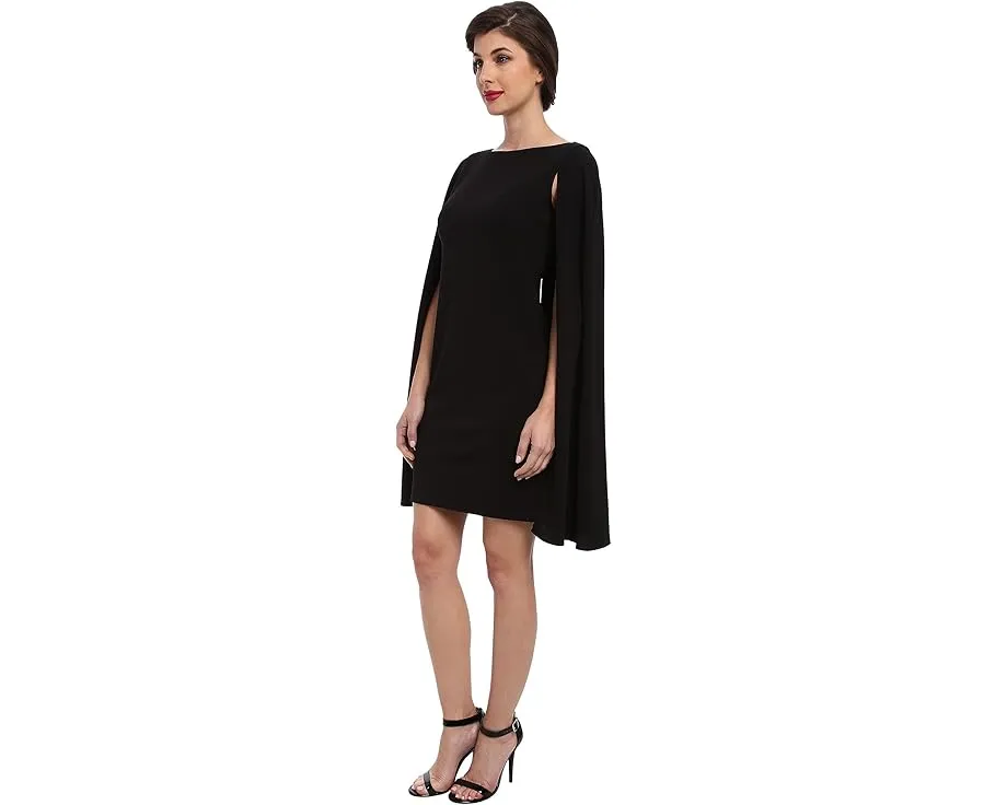 Платье-футляр Adrianna Papell Structured Cape Sheath с накидкой