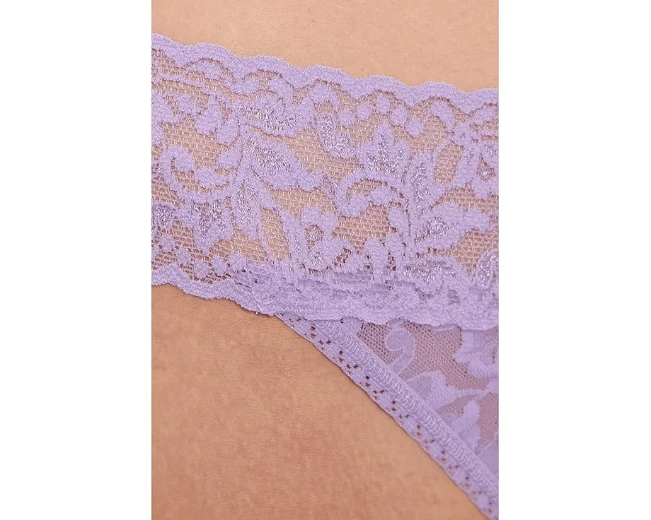 Набор из 5 трусов-стрингов Signature Lace® с заниженной талией Hanky Panky