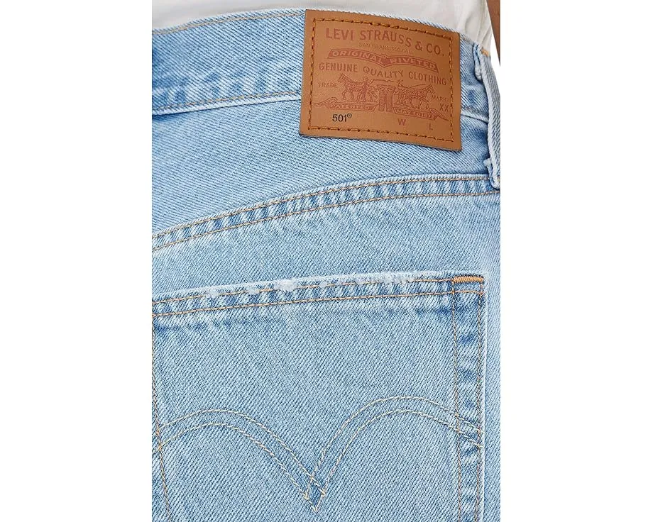 Шорты Levi's Premium 501 High-Rise с высокой посадкой и потертостями