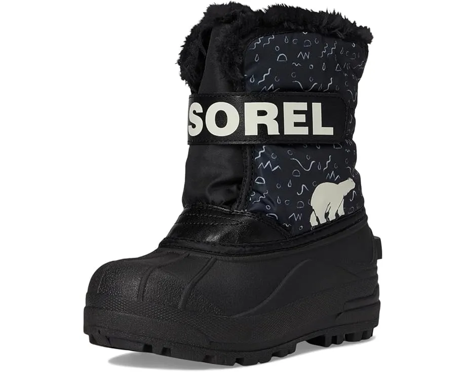 Зимние ботинки SOREL Snow Commander для малышей с подкладкой из флиса