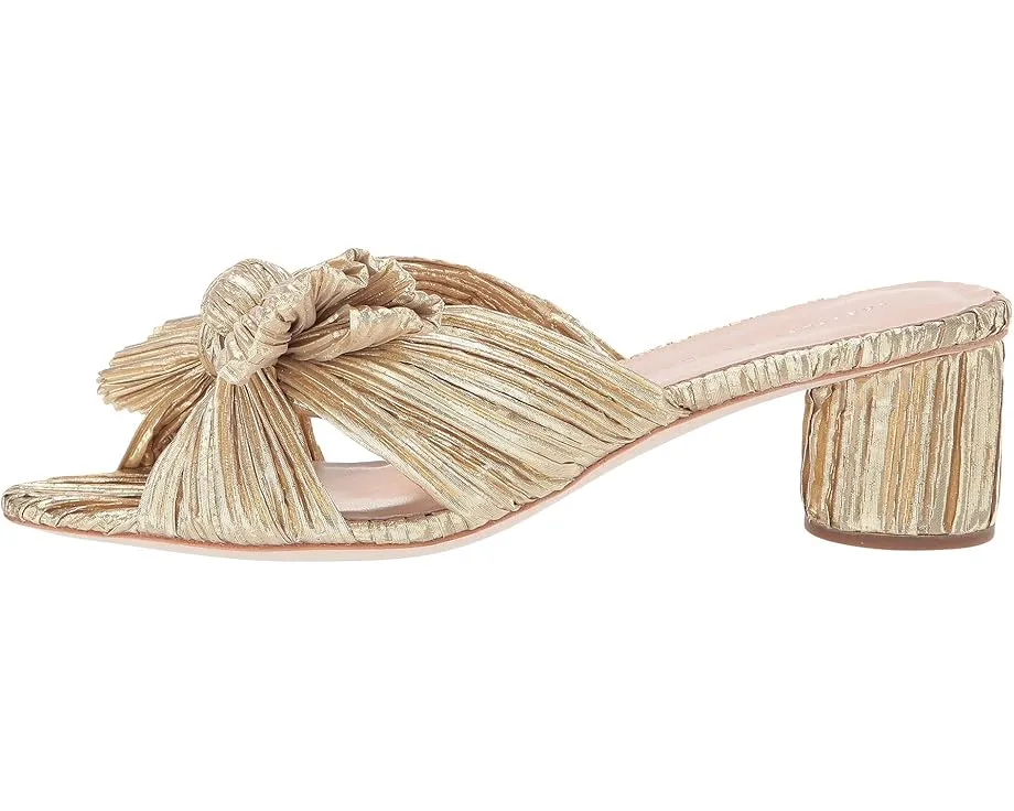 Босоножки-мюли Loeffler Randall Emilia с плиссировкой и узлом