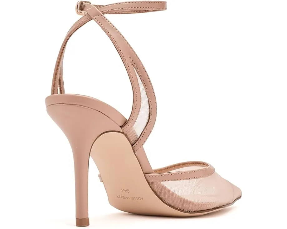 Туфли-лодочки Gullia на шпильке с сетчатым верхом и ремешком Nine West