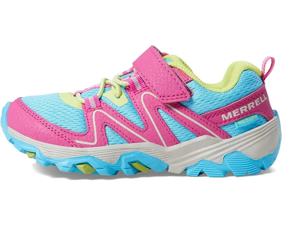 Детские кроссовки Merrell Trail Quest Washable ягодно-лаймовые