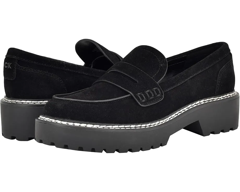 Лоферы Calvin Klein Suzie из кожи с тракционной подошвой и каблуком