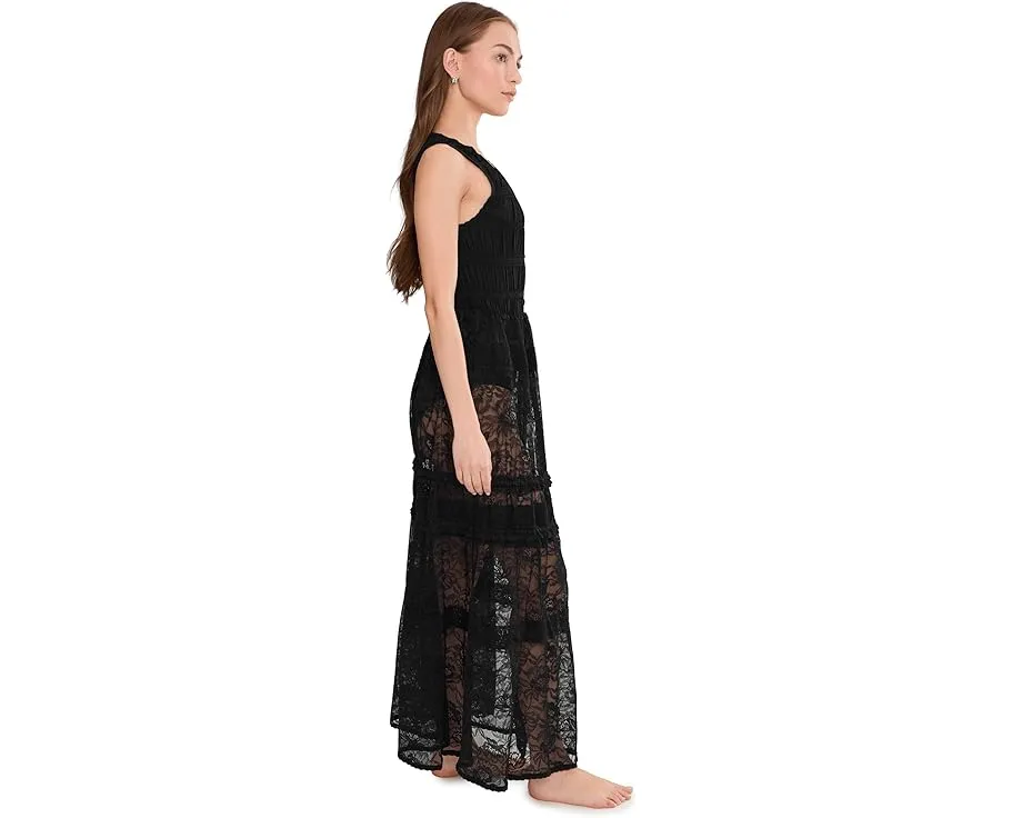 Макси-боди Sweet Saloon Sleeveless Maxi Bodysuit из кружева Free People