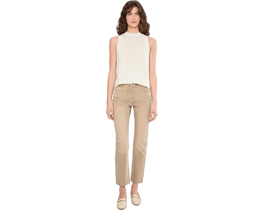 525 america Топ Demi High Crew Neck Tank без рукавов с высоким вырезом