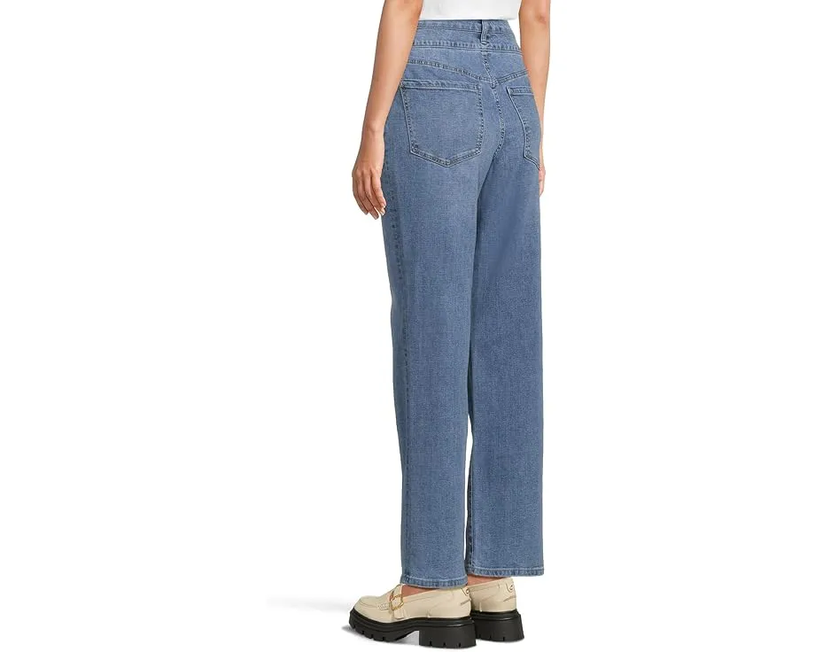 Джинсы Liverpool Los Angeles Kennedy с высокой посадкой и двойным поясом