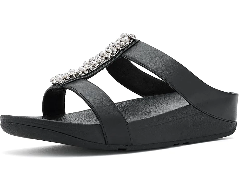FitFlop Сланцы Fino с жемчугом и кристаллами
