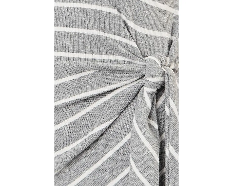 Side Tie Midi Tank Dress