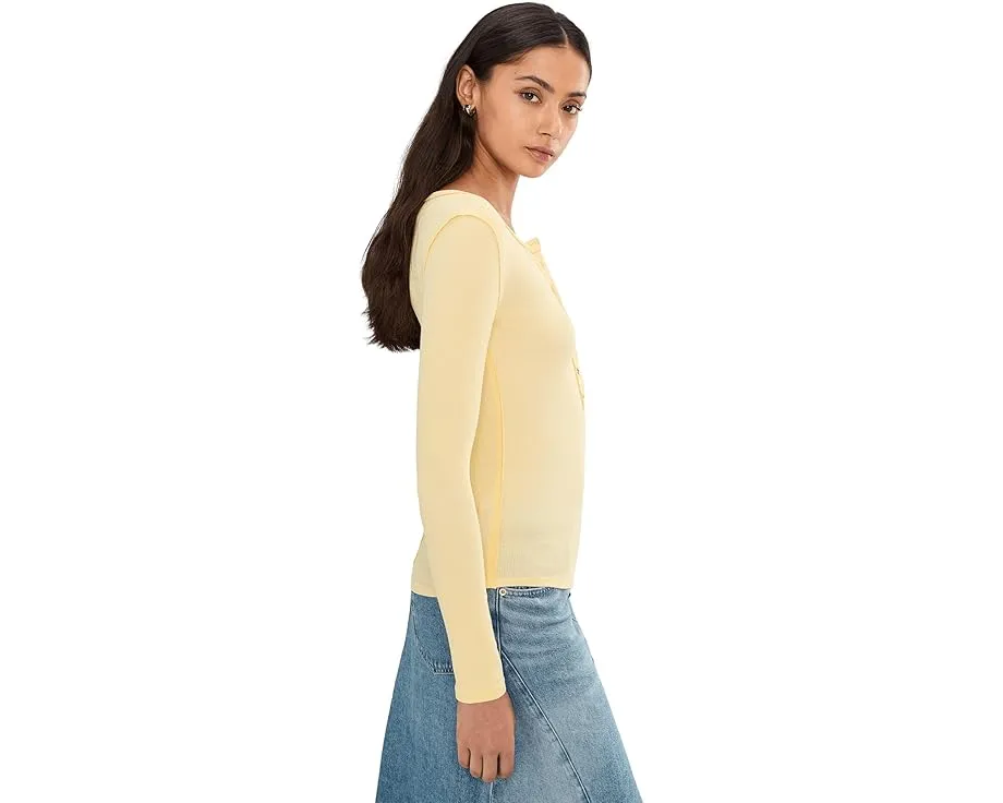 Хенли Free People Jamie из мягкого хлопка с эластаном