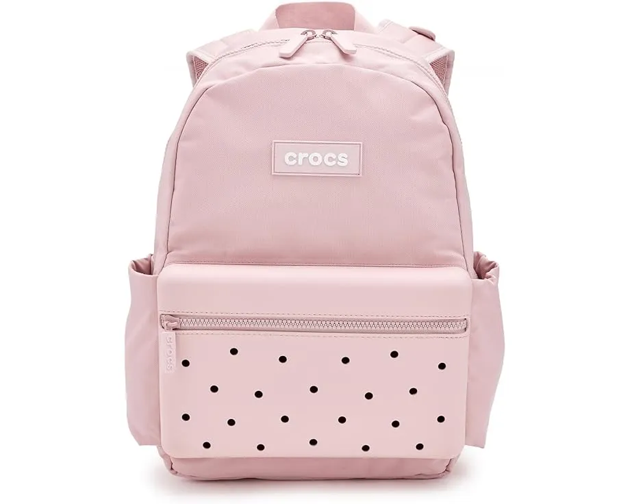Рюкзак Crocs из нейлона с вентилируемым карманом и отверстиями для Jibbitz