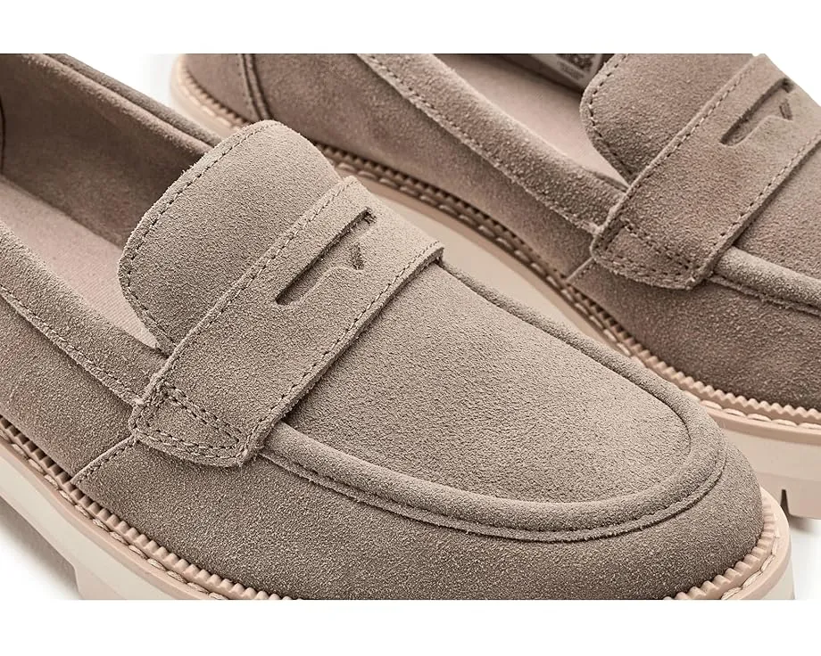 Лоферы TOMS Cara с платформой и контрастными деталями