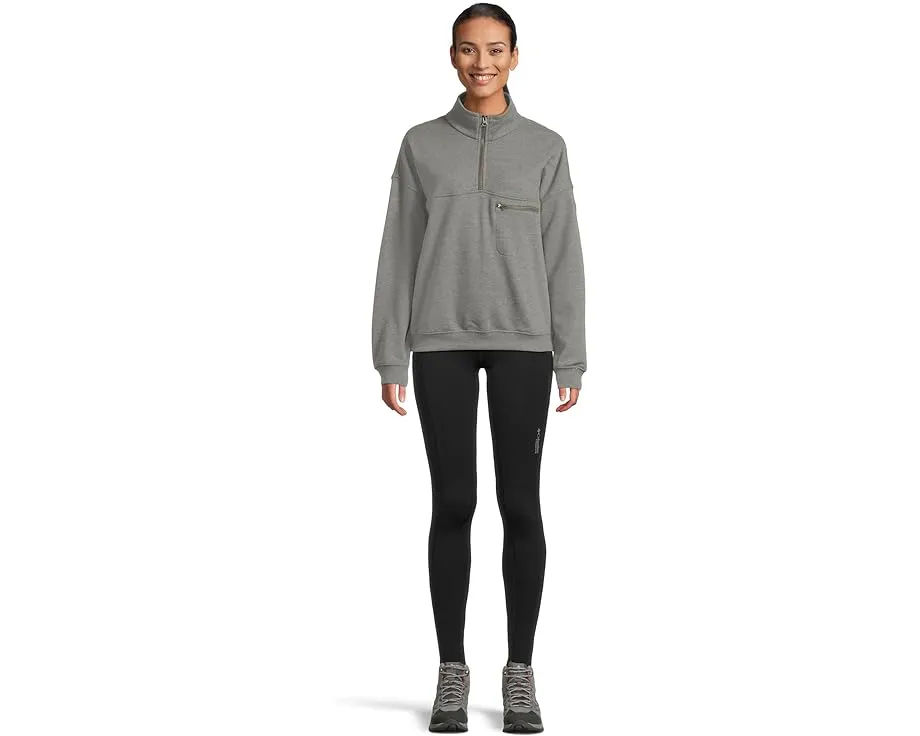 Куртка Columbia Bugasweat Half Zip с пониженной проймой и карманом на молнии на груди