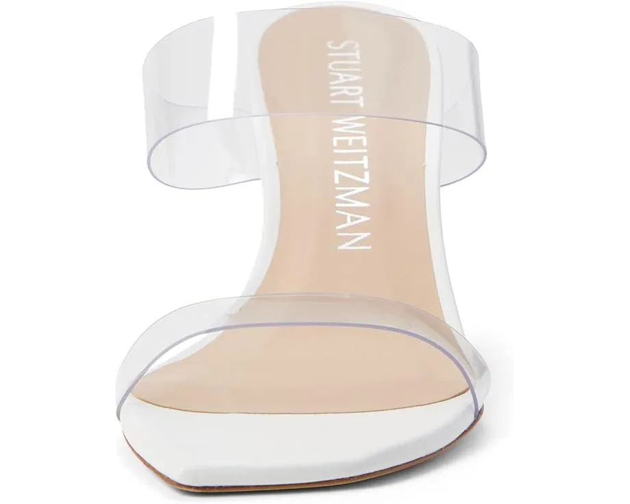 Stuart Weitzman Прозрачные босоножки Kristal Clear Sandal на каблуке