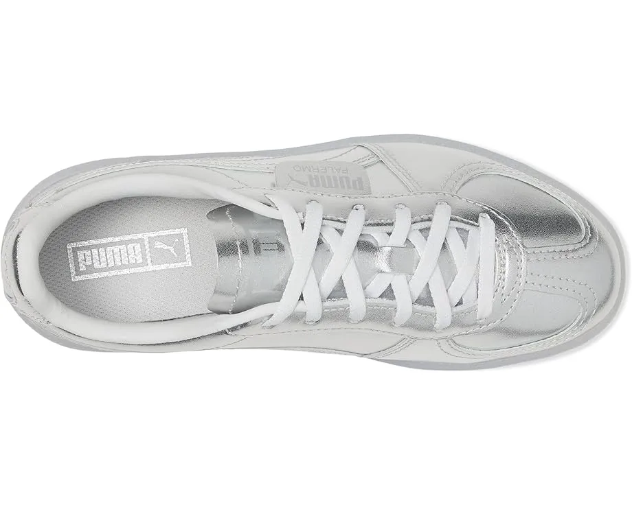 Детские кроссовки Puma Palermo Chrome с Т-образным мыском и контрастными вставками