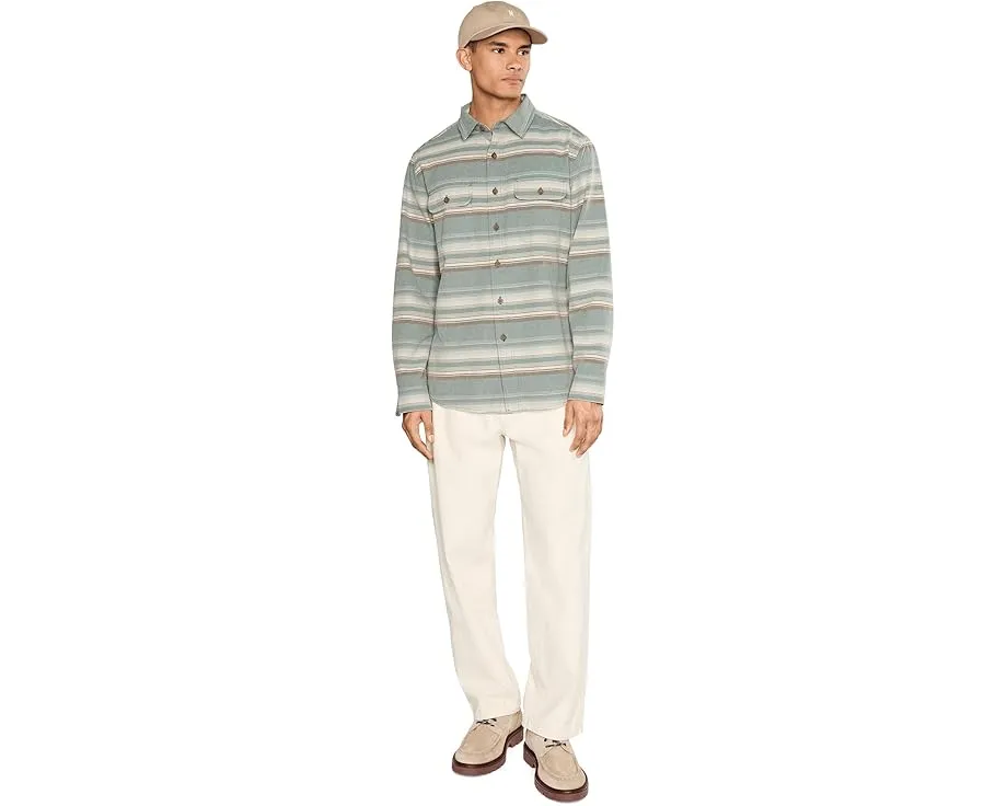 Pendleton Beach Shack Shirt рубашка из мягкого хлопка в пляжную клетку