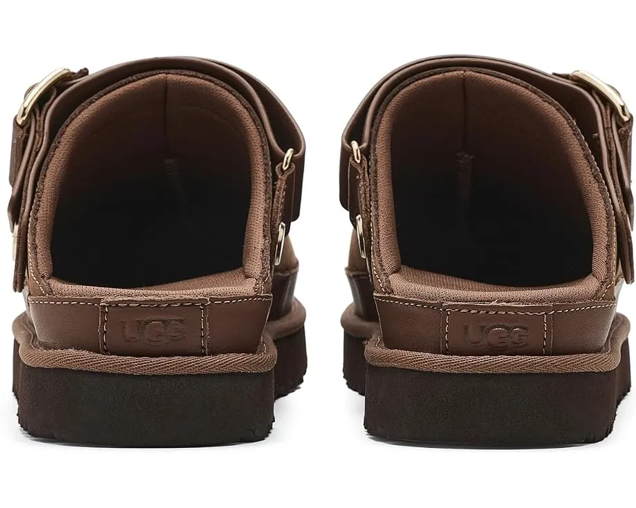 UGG Goldenstar Villa Clogs из нубука с регулируемым задним ремешком