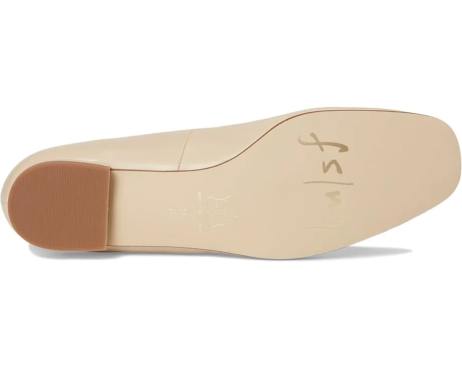 Балетки Poppie с бантом из натуральной кожи от French Sole